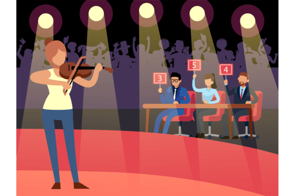 Download Talent Show. Creative Competition. Woman - Competition Collection