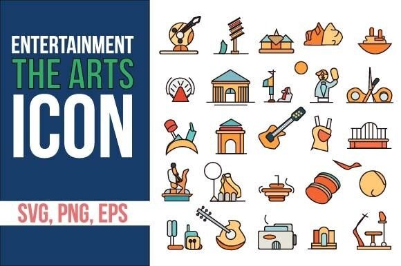 Download Entertainment the Arts Icon - Entertainment Collection