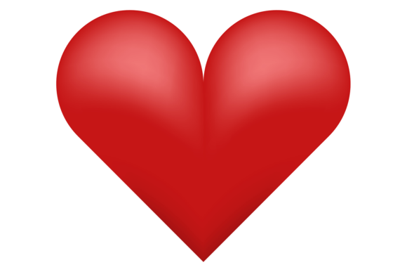 Download Red Heart. Shiny Love Symbol. Romance Si - Shiny Collection