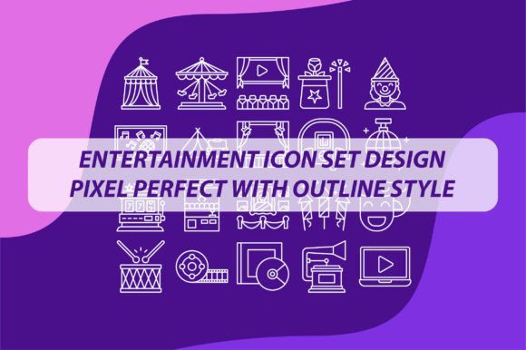 Download Entertainment Icon Set - Entertainment Collection