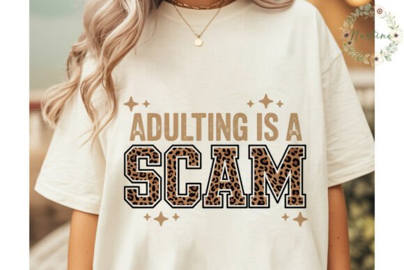 Download Adulting is a Scam Leopard PNG Clipart - Leopard png clipart Collection