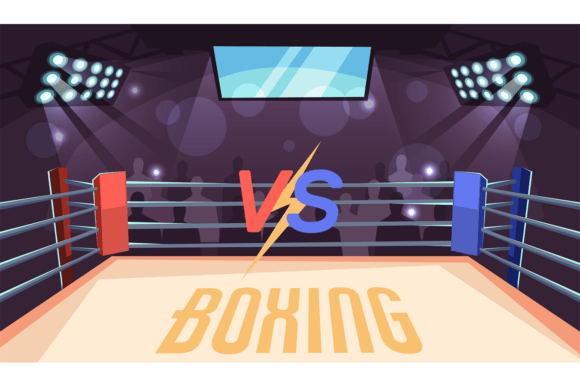 Download Boxing Ring. Competition or Tournament B - Competition Collection